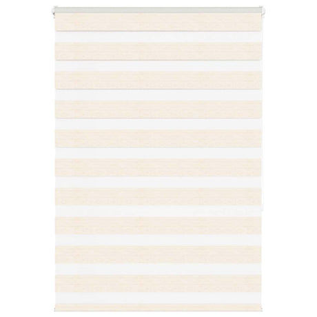 Vidaxl zebra rolgordijn 110x150 cm stofbreedte 105,9 cm marmerbeige