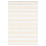 Vidaxl zebra rolgordijn 115x150 cm stofbreedte 110,9 cm marmerbeige