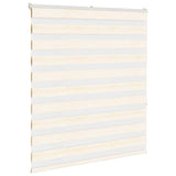 Vidaxl zebra rolgordijn 120x150 cm stofbreedte 115,9 cm marmerbeige