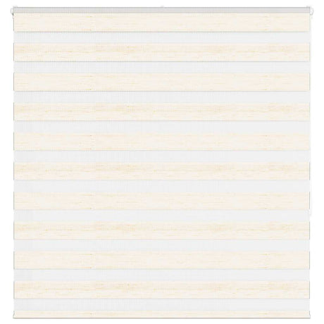 Vidaxl zebra blind 145x150cm stofbreedte 140,9cm polyester marmerbeige