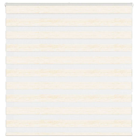 Vidaxl zebra rolgordijn 150x150 cm stofbreedte 145,9cm marmerbeige