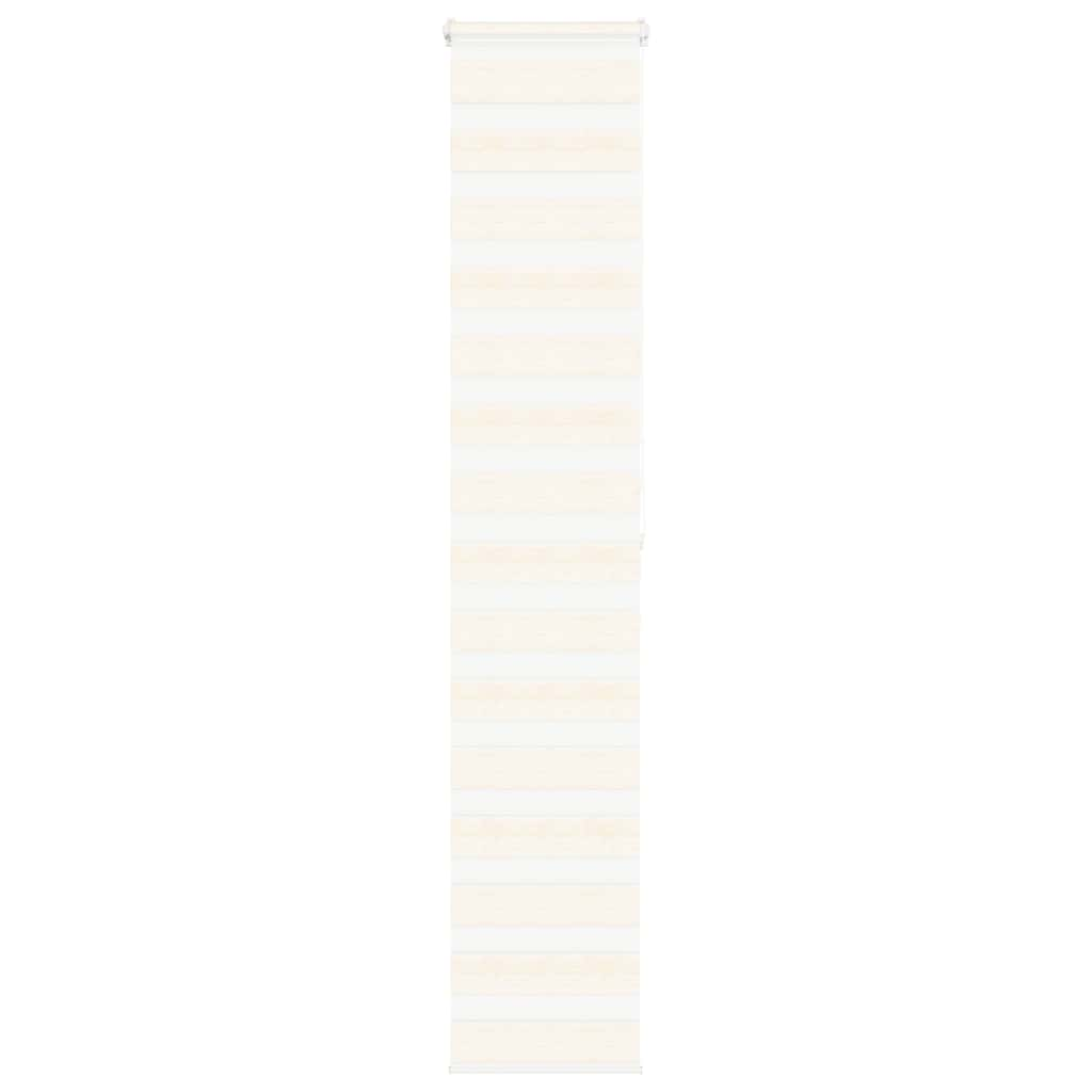 Vidaxl zebra rolgordijn 40x200 cm stofbreedte 35,9 cm marmerbeige