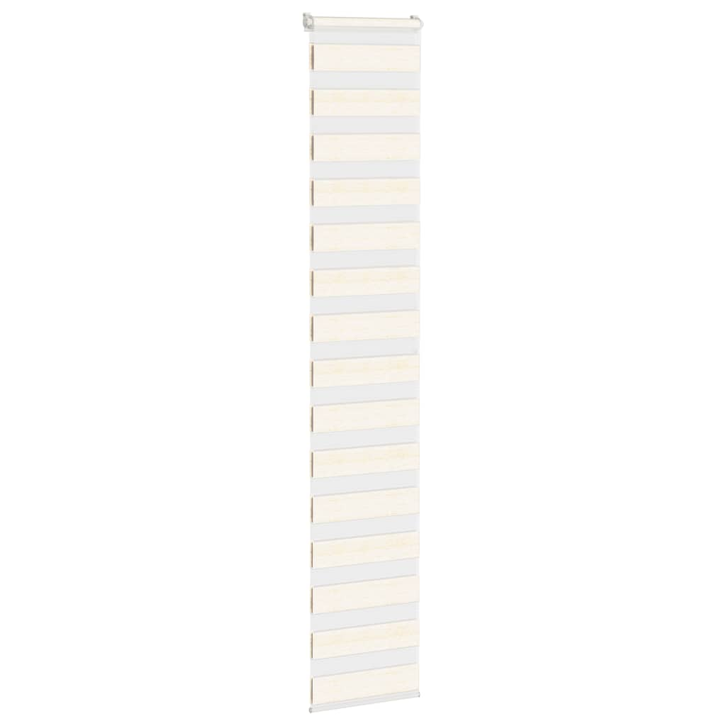 Vidaxl zebra rolgordijn 45x200 cm stofbreedte 40,9 cm marmerbeige