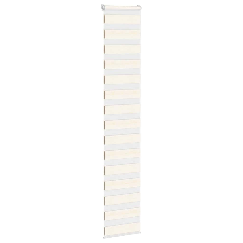 Vidaxl zebra rolgordijn 50x200 cm stofbreedte 45,9cm marmerbeige