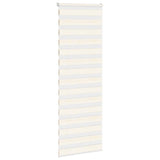 Vidaxl zebra rolgordijn 90x200 cm stofbreedte 85,9 cm marmerbeige