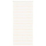 Vidaxl zebra rolgordijn 105x200 cm stofbreedte 100,9cm marmerbeige