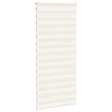 Vidaxl zebra rolgordijn 105x200 cm stofbreedte 100,9cm marmerbeige