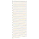 Vidaxl zebra rolgordijn 110x200 cm stofbreedte 105,9 cm marmerbeige