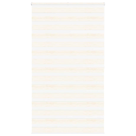 Vidaxl zebra rolgordijn 125x200 cm stofbreedte 120,9 cm marmerbeige