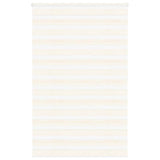 Vidaxl zebra rolgordijn 140x200 cm stofbreedte 135,9 cm marmerbeige