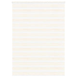 Vidaxl zebra rolgordijn 160x200 cm stofbreedte 155,9 cm marmerbeige