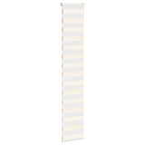 Vidaxl zebra rolgordijn 45x230 cm stofbreedte 40,9 cm marmerbeige