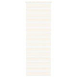 Vidaxl zebra blind 80x230 cm stofbreedte 75,9 cm polyester marmerbeige