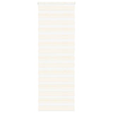 Vidaxl zebra rolgordijn 85x230 cm stofbreedte 80,9 cm marmerbeige
