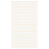 Vidaxl zebra blind 130x230cm stofbreedte 125,9cm polyester marmerbeige