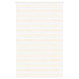 Vidaxl zebra rolgordijn 140x230 cm stofbreedte 135,9 cm marmerbeige