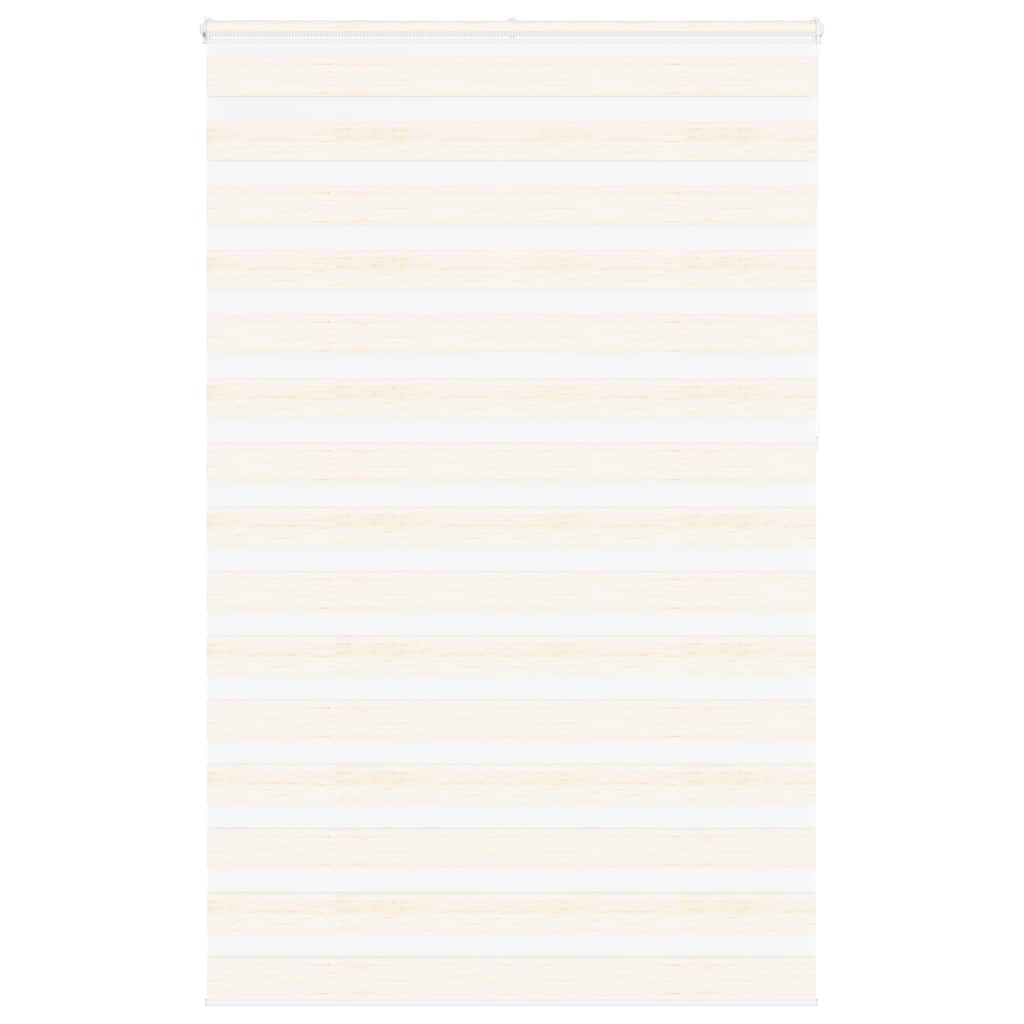 Vidaxl zebra blind 145x230cm stofbreedte 140,9cm polyester marmerbeige