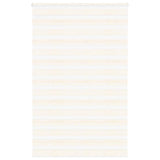 Vidaxl zebra rolgordijn 150x230 cm stofbreedte 145,9 cm marmerbeige