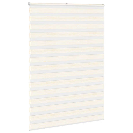Vidaxl zebra blind marmer beige 160x230 cm stofbreedte 155,9 cm polyester