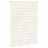 Vidaxl zebra blind marmer beige 165x230 cm stofbreedte 160,9 cm polyester