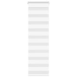 Vidaxl zebra rolgordijn 45x100 cm stofbreedte 40,9 cm polyester wit