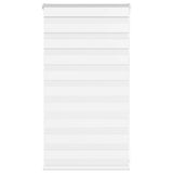 Vidaxl zebra blind 70x100 cm stofbreedte 65,9 cm polyester wit