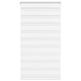 Vidaxl zebra blind 75x100 cm stofbreedte 70,9 cm polyester wit
