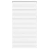 Vidaxl zebra blind 90x100 cm stofbreedte 85,9 cm polyester wit