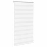 Vidaxl zebra blind 90x100 cm stofbreedte 85,9 cm polyester wit