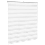 Vidaxl zebra blind 120x100 cm stofbreedte 115,9 cm polyester wit