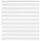 Vidaxl zebra blind 150x100 cm stofbreedte 145,9 cm polyester wit
