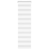 Vidaxl zebra rolgordijn 50x150 cm stofbreedte 45,9cm polyester wit