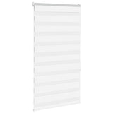 Vidaxl zebra rolgordijn 80x150 cm stofbreedte 75,9 cm polyester wit