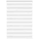 Vidaxl zebra rolgordijn 95x150 cm stofbreedte 90,9 cm polyester wit