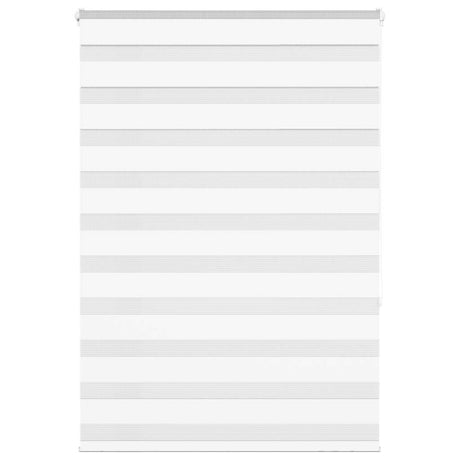 Vidaxl zebra rolgordijn 100x150 cm stofbreedte 95,9 cm polyester wit