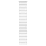 Vidaxl zebra rolgordijn 40x200 cm stofbreedte 35,9 cm polyester wit