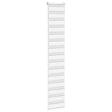 Vidaxl zebra rolgordijn 45x200 cm stofbreedte 40,9 cm polyester wit