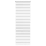 Vidaxl zebra rolgordijn 75x200 cm stofbreedte 70,9 cm polyester wit
