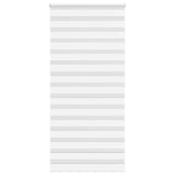 Vidaxl zebra rolgordijn 100x200 cm stofbreedte 95,9 cm polyester wit