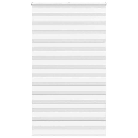 Vidaxl zebra rolgordijn 120x200 cm stofbreedte 115,9cm polyester wit
