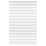 Vidaxl zebra rolgordijn 150x200 cm stofbreedte 145,9cm polyester wit