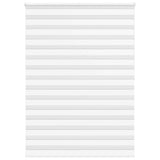 Vidaxl zebra rolgordijn 165x200 cm stofbreedte 160,9cm polyester wit