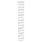 Vidaxl zebra rolgordijn 40x230 cm stofbreedte 35,9 cm polyester wit