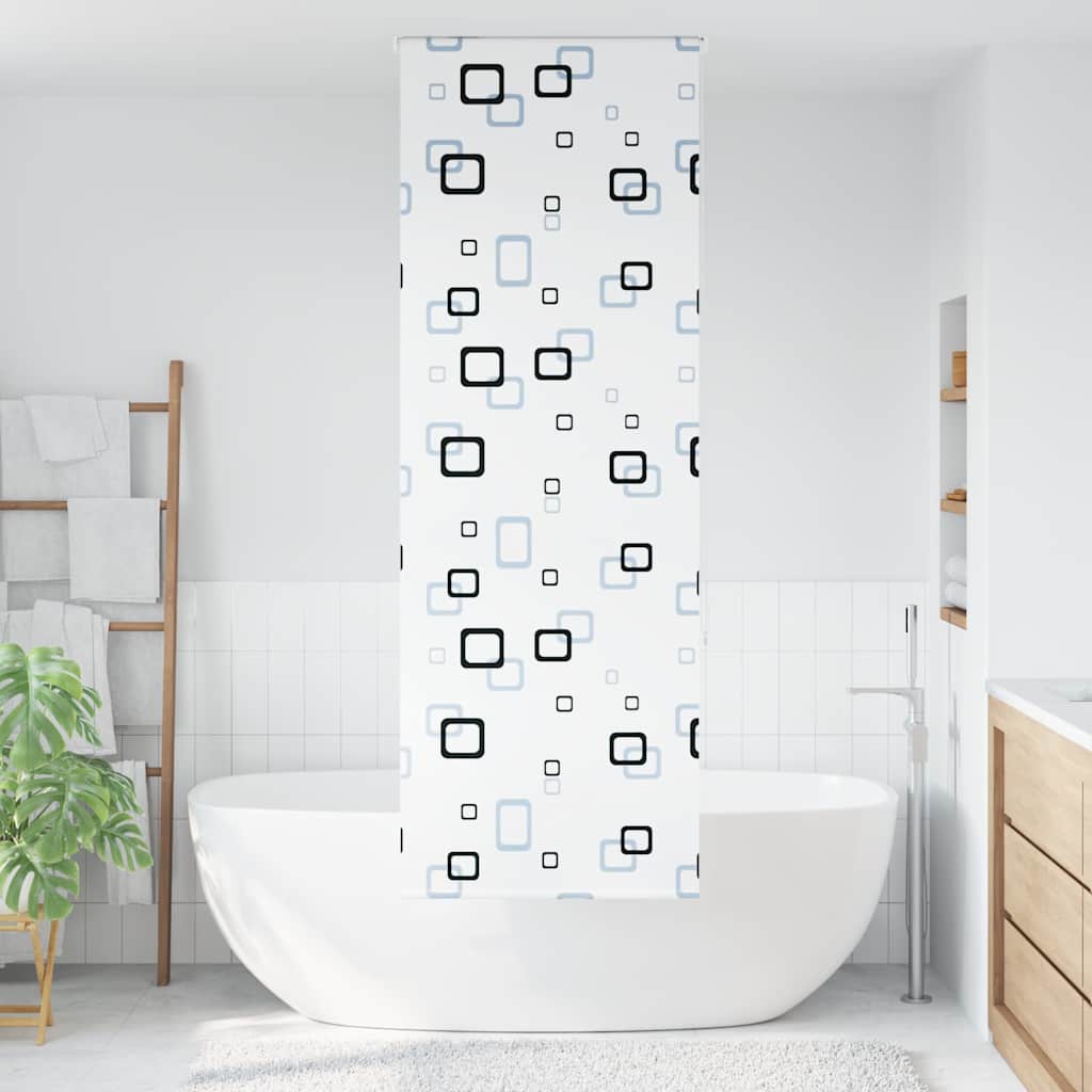 Vidaxl doucherolgordijn 60x240 cm stofbreedte 56 cm