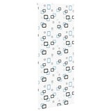 Vidaxl doucherolgordijn 100x240 cm stofbreedte 96 cm