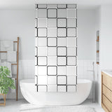 Vidaxl doucherolgordijn 90x240 cm stofbreedte 86 cm
