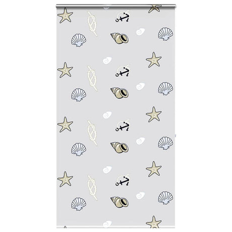 Vidaxl doucherolgordijn met cassette 130x240 cm stofbreedte 126 cm