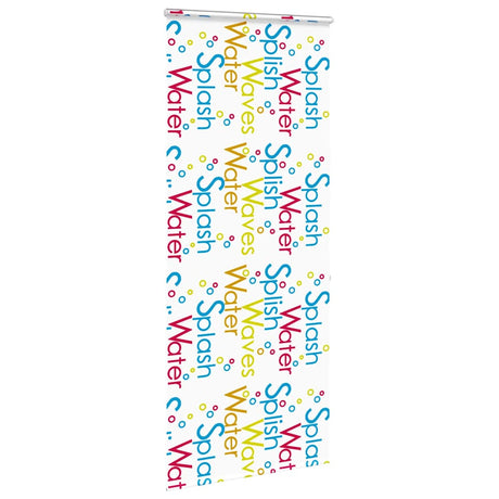 Vidaxl doucherolgordijn met cassette 90x240 cm stofbreedte 86 cm