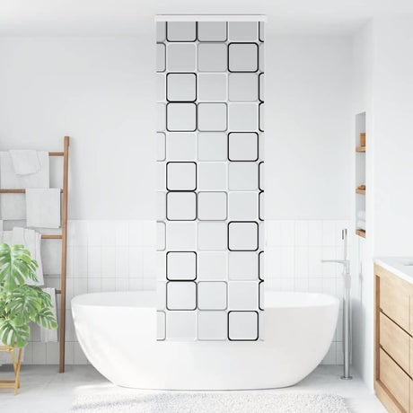 Vidaxl doucherolgordijn met cassette 70x240 cm stofbreedte 66 cm