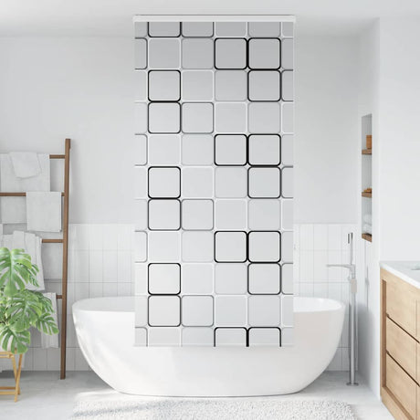 Vidaxl doucherolgordijn met cassette 100x240 cm stofbreedte 96 cm